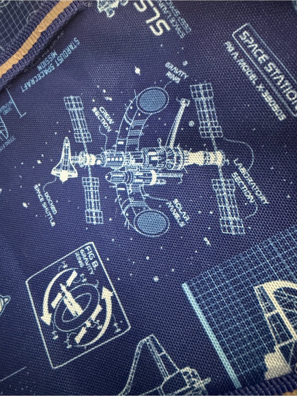 Space-Print Backpack - Picture 6 of 7